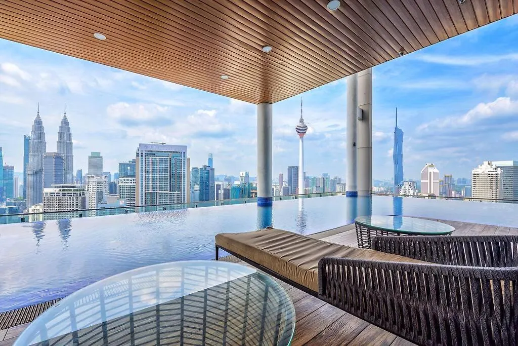 Apartman Cl24A 5-6Pax Klcc Sky Pool Condo Kuala Lumpur